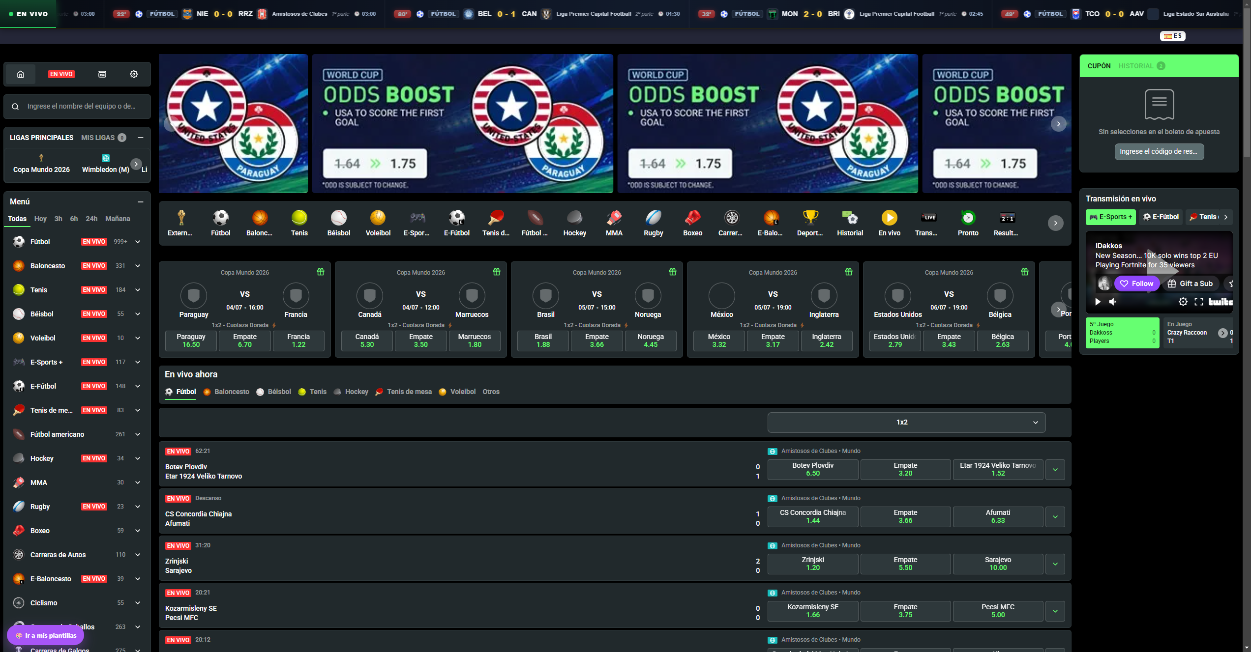 Nueva plataforma 78